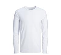 T-shirt manches longues Jack & Jones Basic o-neck Blanc M