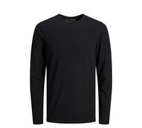 T-shirt manches longues Jack & Jones Basic o-neck Noir XL