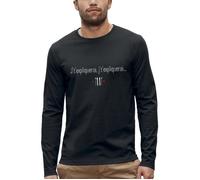 T-shirt manches longues J't'expliquerai, J't'expliquerai - Réplique dans le film Les bronzés font du ski - Réplique culte - Homme S