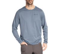 Klim Static Peak Long Sleeve T-shirt Bleu M Homme