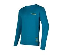 T-Shirt manches longues LA SPORTIVA Climbing on the Moon (Turchese/Giallo) homme XL