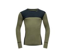 T-shirt manches longues LAUPAREN MERINO 190 SHIRT MAN (INK/LICHEN/BLACK) Homme M