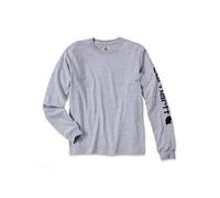 T-shirt manches longues Logo manche gris XXL S1EK231HGYXXL