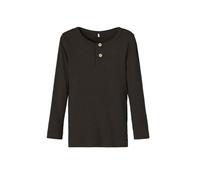 T-shirt manches longues - NAME IT - Kab - Noir - 5 ans - Col arrondi 6 ans