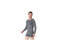 Odlo Crew Performance Light Eco Long Sleeve Base Layer Gris S Homme