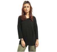 T-Shirt manches longues - ONLY - onlGlamour NOS 3/4 - 100% coton - Noir - Ajusté S