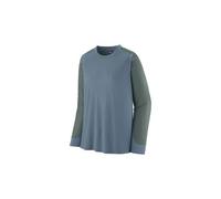 T shirt manches longues patagonia dirt craft bleu