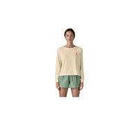 T shirt manches longues patagonia driftways beige femme
