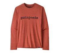PATAGONIA M's L/s Cap Cool Daily Graphic Shirt - Homme - Orange - taille S- modèle 2026