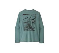 T-Shirt manches longues PATAGONIA M's L/S Cap Cool Daily Shirt - Cloud Crag (Blue Sage - Light Blue Sage X-Dye) Homme XXL