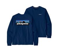 Patagonia T-shirt homme manches longues P-6 Logo Responsibili-Tee New Navy Taille M