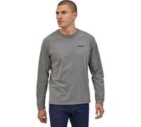 T-shirt manches longues Patagonia P-6 Logo Responsibili Gris L