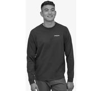 Patagonia T-shirt manches longues homme P-6 Logo Responsibili‑Tee 38518-BLK coton recyclé noir M