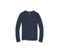 Pepe Jeans M Basic Logo Stretch L/S T-Shirt Homme Bleu (Navy), S, Bleu (Bleu Marine), S