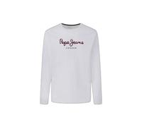 Pepe Jeans T-shirt homme Eggo manches longues Slim Fit blanc XL