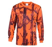 Percussion T-shirt manches longues orange 2XL