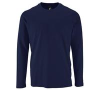 T-shirt manches longues pour homme - 02074 - bleu marine S