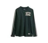 Superdry Vintage Athletic Long Sleeve T-shirt Vert M Homme