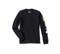 Carhartt Logo, sweat-shirt S Noir Noir