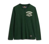Superdry T-shirt manches longues Vintage Athletic Vert Taille XL