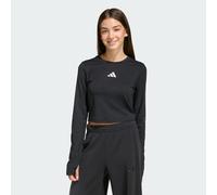 T-SHIRT MANCHES LONGUES TECHFIT Black / White 14-15A