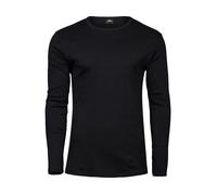 Tee Jays T-shirt Interlock homme manches longues - Noir M