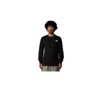 T shirt manches longues the north face easy noir homme