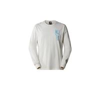 T shirt manches longues the north face outdoor graphic blanc