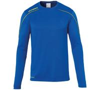 uhlsport Stream 22 Langarm Maillot Homme, Bleu Azur/Blanc, XL