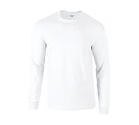 T-shirt manches longues ultra Gildan - white - XL S