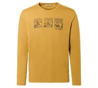 Vaude Rosemoor Ii Long Sleeve T-shirt Jaune S Homme