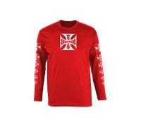 West Coast Choppers T-shirt manches longues logo OG rouge Taille S