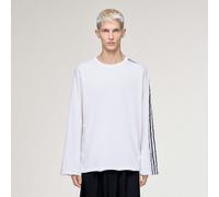 Y-3 RE 3S LONG SLEEVE TEE men Longsleeves white taille: S