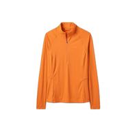 T-shirt manches longues zippÃ© femme Rab Sonic Orange L