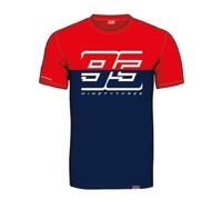 MM93 T-Shirt Marc Marquez Bicolor 93" Officiel MotoGP - Bleu - S
