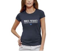 T-shirt Marcel Patulacci - Brigadier chef - Hommage au sketch des inconnus - Réplique culte - Femme L