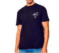 T-shirt Marine Homme Tommy Hilfiger Tjm Reg Sign City XL