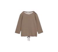 T-shirt mariniÃšre manches longues femme Tom Tailor Marron XS