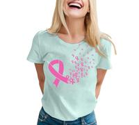 T-Shirt Marraine Octobre Rose 2025 - Ruban Rose Parrainage - pour Le Soutien aux Nouvelles Patientnes