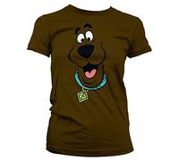 T-shirt marron marron personnalisé Ladies Scooby Doo | Tailles S-XXL