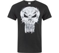 T-shirt Marvel Homme The Punisher Logo NS4138 (M) (Noir)