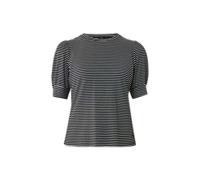 T-shirt matelassÃ© rayÃ© femme Mexx Pansy Noir 2XL