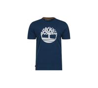 T-shirt MC - Timberland - Homme - Bleu - Coupe droite - Manches courtes L