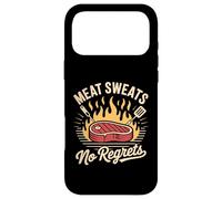 T-Shirt Meat Sweats No Regrets Steak Bacon Pork Lovers Coque pour iPhone 17 Pro Max