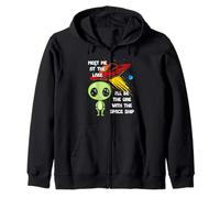 T-Shirt Meet Me At The Lake Alien Spaceship Sweat à Capuche