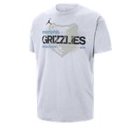 T-shirt Memphis Grizzlies Courtside Jordan '85 NBA Statement pour homme Blanc M