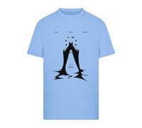 T-shirt Merchcode Batman Made in Gotham City Bleu XL