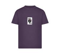 Merchcode Batman The Joker Card Short Sleeve T-shirt Violet S Homme