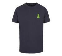 T-shirt Merchcode Christmas Vibes Bleu M