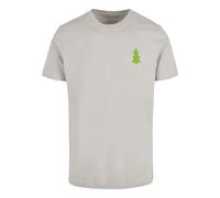 T-shirt Merchcode Christmas Vibes Gris L